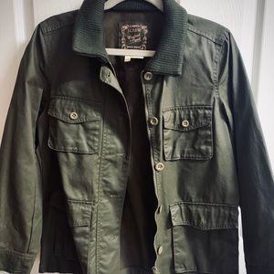 J. Crew Forest Green Utility Jacket